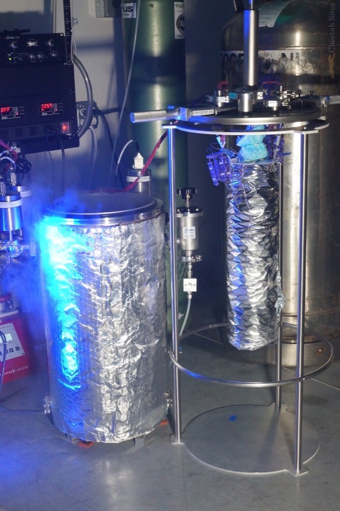 cryogenic testing being done
